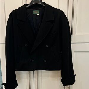 Vintage Kenzo black wool jacket - 40
